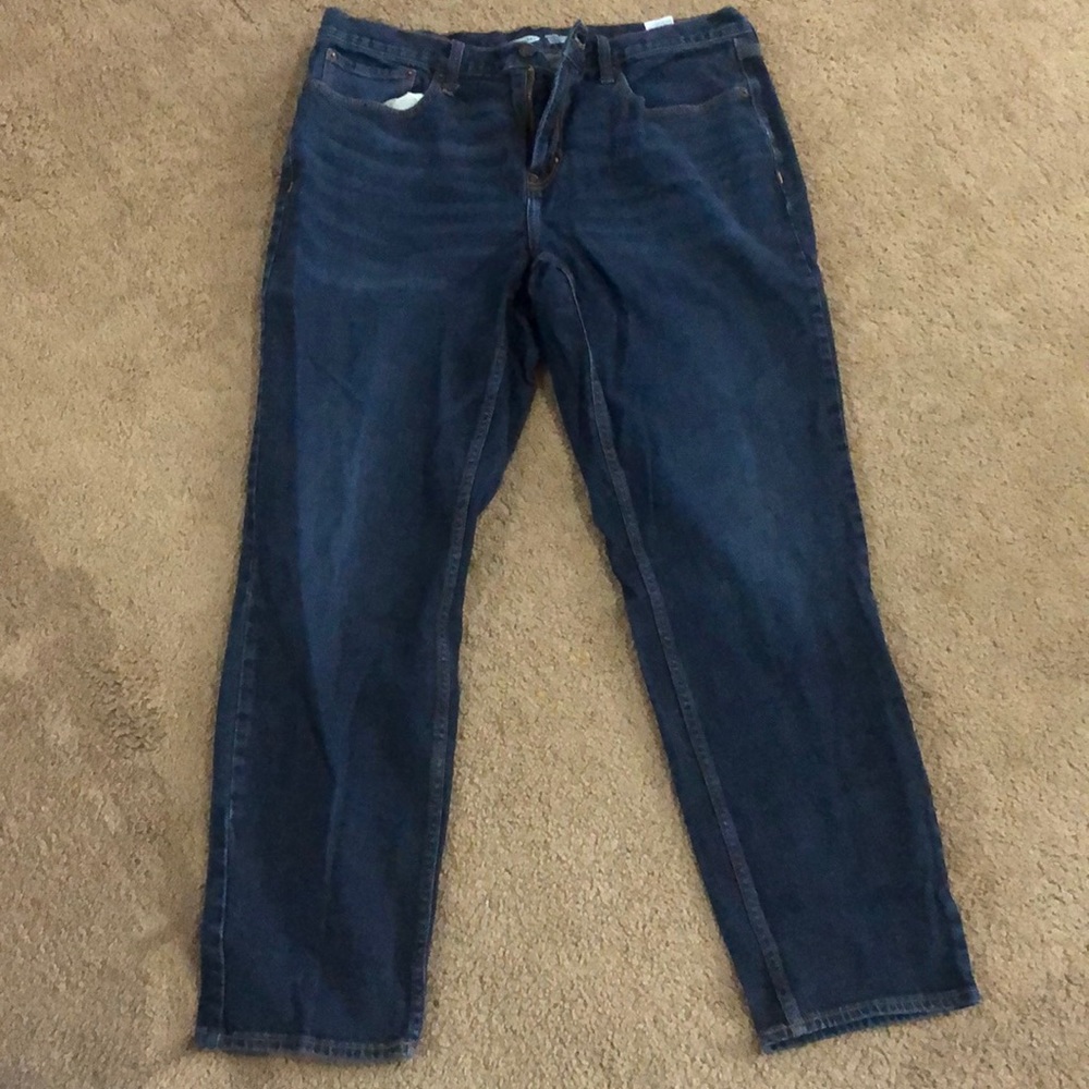 Almost like new Old Navy 36 x 32 dark blue jeans